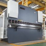 Plat plate bending machine for sheet metal