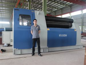 Pelanggan Thailand Tuku W12 Rolling Machine saka Accurl Company