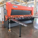 QC11y K-4X2500 sheet metal baja hydraulic guillotine shearing machine for cutting aluminium wesi