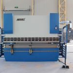 300t * 4000 heavy duty 4 sumbu da52s cnc press brake