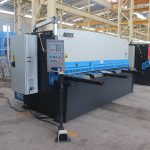 hidrolik logam plat ayunan shearing mesin